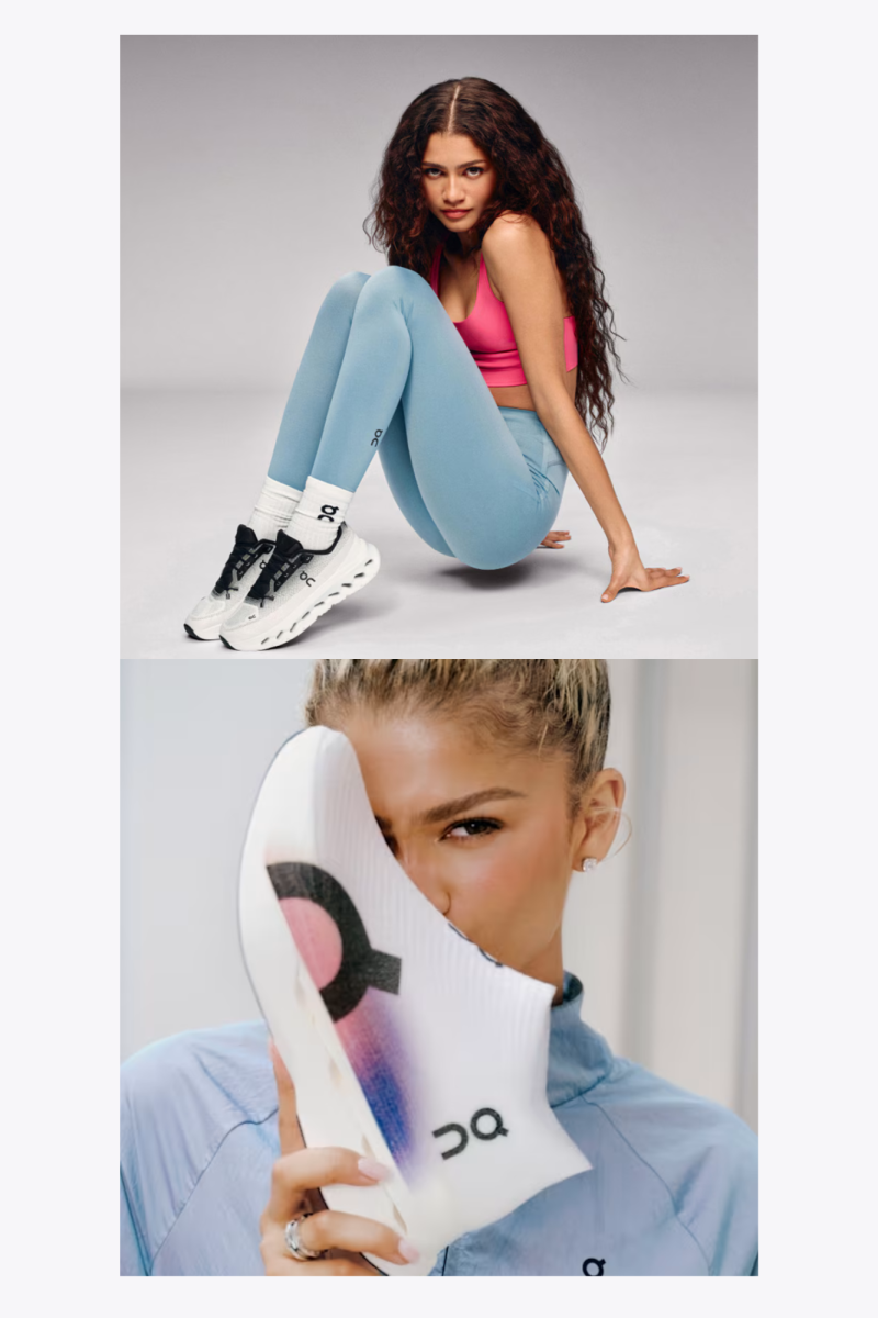 Zendaya's campaign with On Cloud's Cloudtilt shoes